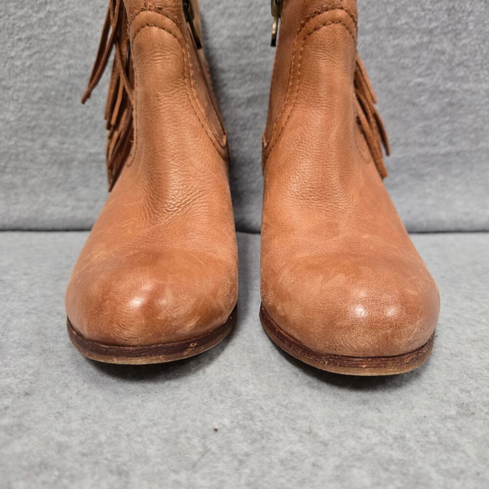 Sam Edelman Louie Fringe Boots Size 7 - Picture 3 of 9